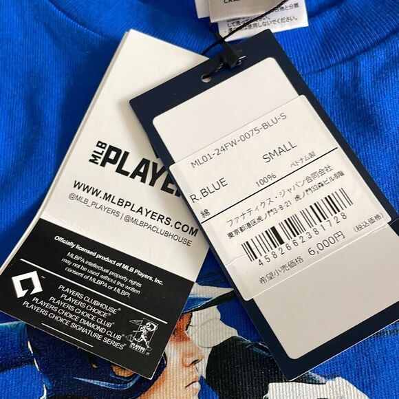 NWT LA Dodgers Shohei Ohtani MVP Blue Tee - Size Adult Small - Picture 4 of 6